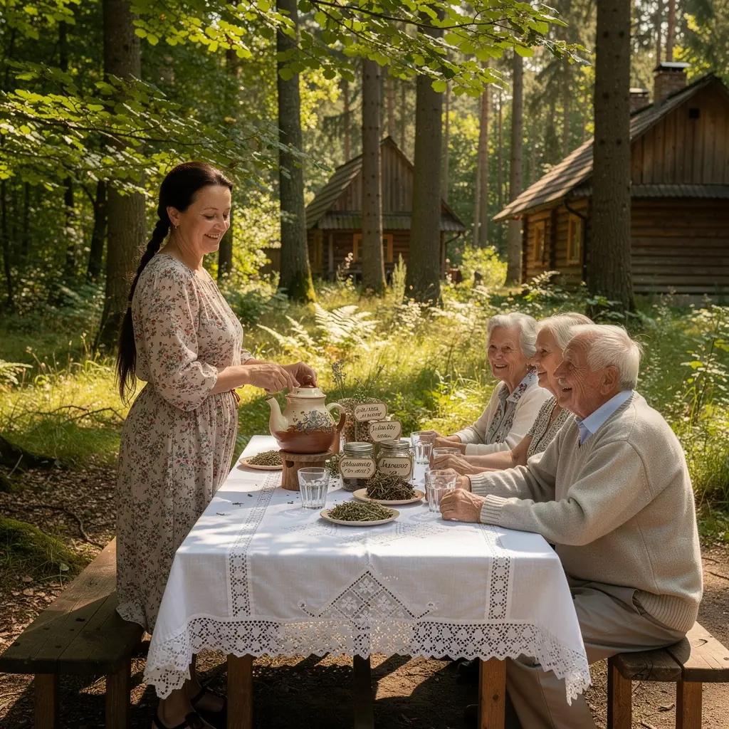 Šviežiai paruošta arbata, kuri suteikia ramybės ir padeda normalizuoti kraujospūdį.